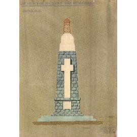 Design for soldiers' war memorial, [Mosgiel], D.G. Mowat architect