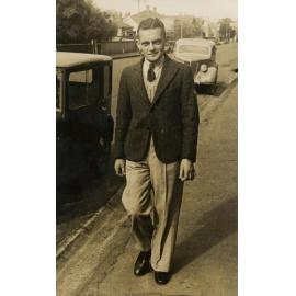 Noel Hulme with cars