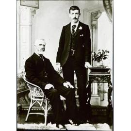 Two unidentified men