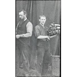 Two unidentified men