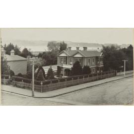 James Gray's private residence, corner Manor Place and Lees Street, Dunedin