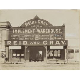 First Palmerston North premises, Reid and Gray