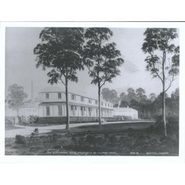 Old Government house, Macquarie St, Hobart Town