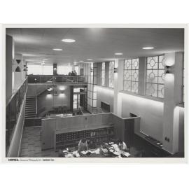 Interior of the State Fire and Accident Insurance Office building, Princes and Rattray streets, Dunedin, Salmond & Burt architects