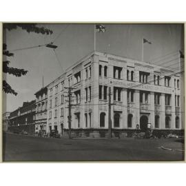 Remodelled three storey buildings on the corner of Water and Cumberland streets