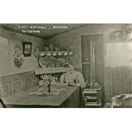 Fan Aspinall in Skippers Cottage