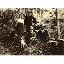 Monk and McInnes's claim near Skippers on the Shotover