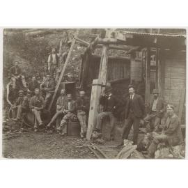 Men at Bullendale Mine