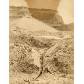 Sluicing at Skippers Point, Aspinall's claim