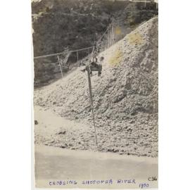 Crossing Shotover River