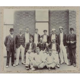 Unidentified cricket team