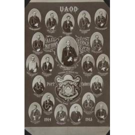'U.A.O.D. All Nations Lodge No. 20 Port Chalmers 1914-1915'