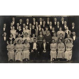 Madrigal Club with patron Percy Grainger