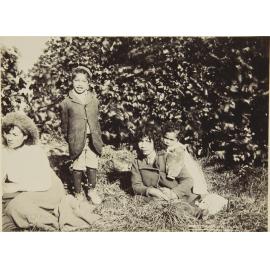 Joe Rehu, with three others unidentified