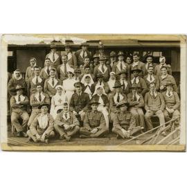 'New Zealand's First Plastic surgery unit, 2nd N.Z.G.H., Walton on Thames 1917'