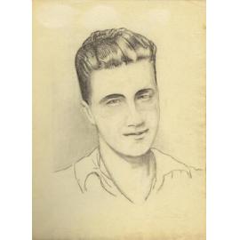 Sketch of Ernie Webber