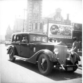 Ernie Webber's Rolls Royce car, Dunedin