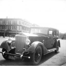 Ernie Webber's Rolls Royce car, Dunedin
