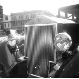 Ernie Webber's Rolls Royce car, Dunedin