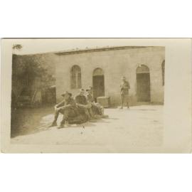 'Capt. Young, Capt. Ryan (dentist), Col. Walton, Jericho'