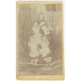 Woman and three girls, 'Raes of Raes Junction'