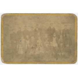 Tuapeka Flat School group including Mary Murray and Bill Labes