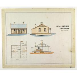 Plan of residence for Mr Jas Methven, Caversham, G.W. Gough architect