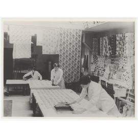 School of Home Science design class in present library