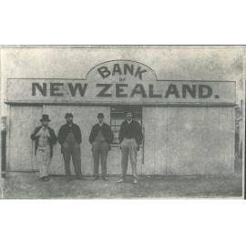 (Bank location unknown - somewhere in Central Otago)