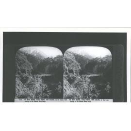 The White Bridge, Bealey Gorge NZ.