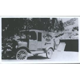 Delivery van, Model T Ford used by Mr L. Johnson, Baker