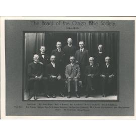 The Board of the Otago Bible Society, 1924-25