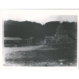 View of Battery, Assay House, Mechanic Shop and portion of Cyanide Plant