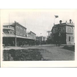 View of Market St looking from the Fire Brigade Station'