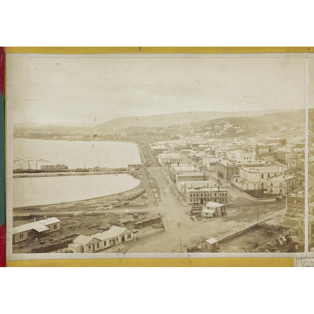 Panorama of Dunedin 1874