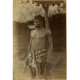 Zulu warrior from the interior near Mutu
