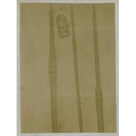 Māori tokotoko and a hei tiki