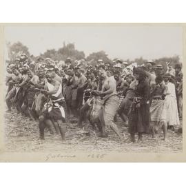 Modern haka at Gisborne 1886