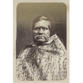 Unidentified man in a korowai