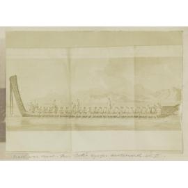Māori war canoe
