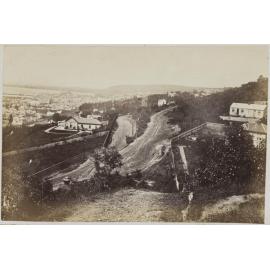 Hill rising from George Street