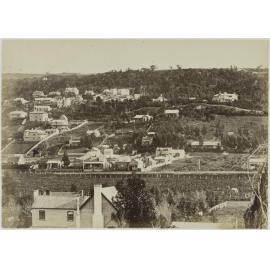 Line of Great King St from about Museum Reserve