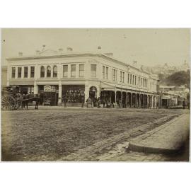Corner of Princes and Rattray streets from Custom House Square