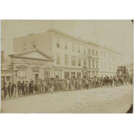 North side of Manse Street whence Cobb's Coaches started