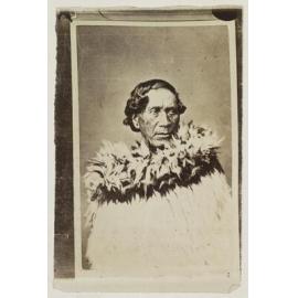 Unidentified man in a cloak