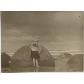 Marion Scott at Moeraki