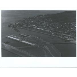 New Island Harbour under construction