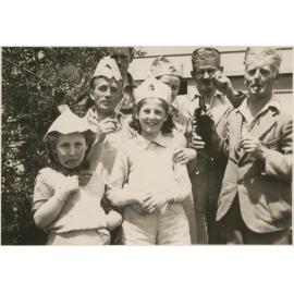 Rodney Kennedy, Colin McCahon, W.H. Allen and daughters