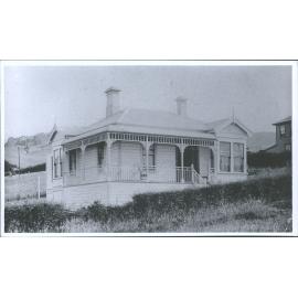 Early house in Broad Bay belonging to Mr Herbert Green (Patersons at present [1978])