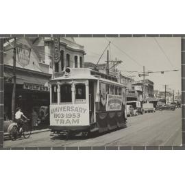 Dunedin City Corporation Anniversary Tram 1903-1953